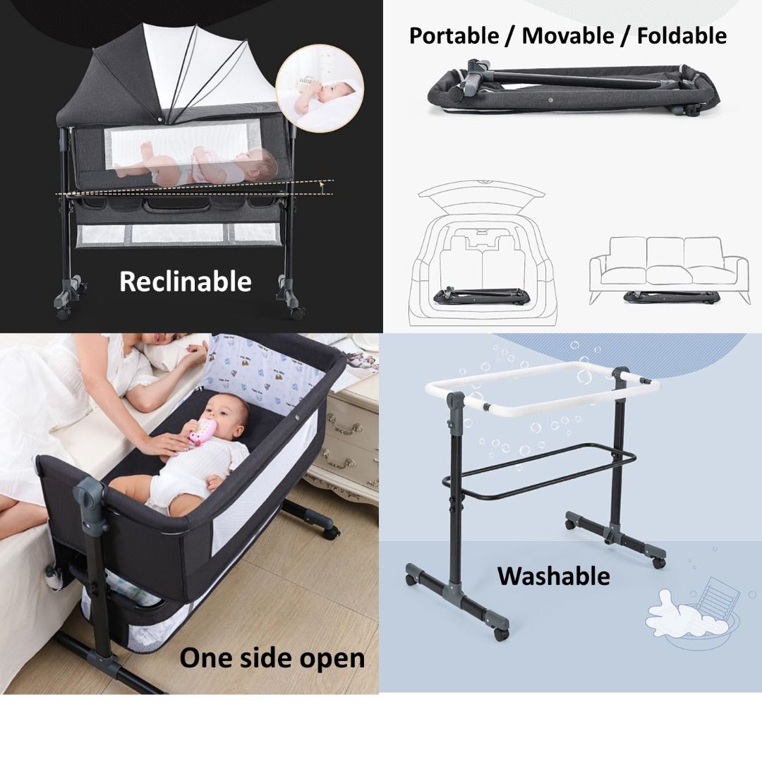 Portable folding baby bed deals