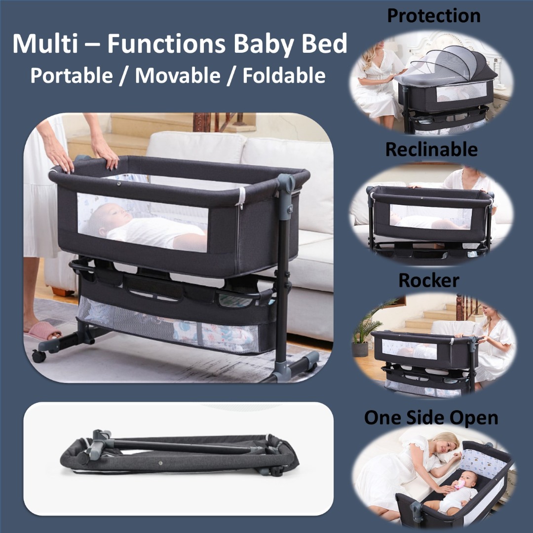 Multi Functions Baby Bed / Baby Cot / Portable Baby Bed, Babies & Kids
