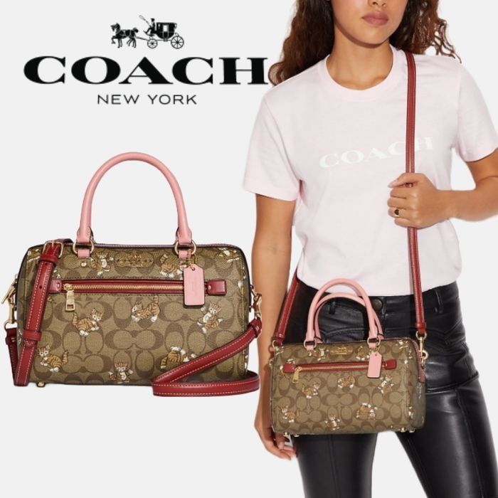 Coach, MK, Kate spade handbags here - Coach Crossgrain Leather Mini Bennett  Satchel in Saddle 2 Crossgrain leather Zip closure, fabric lining Handles  with 4 drop Detachable strap with 23 drop for