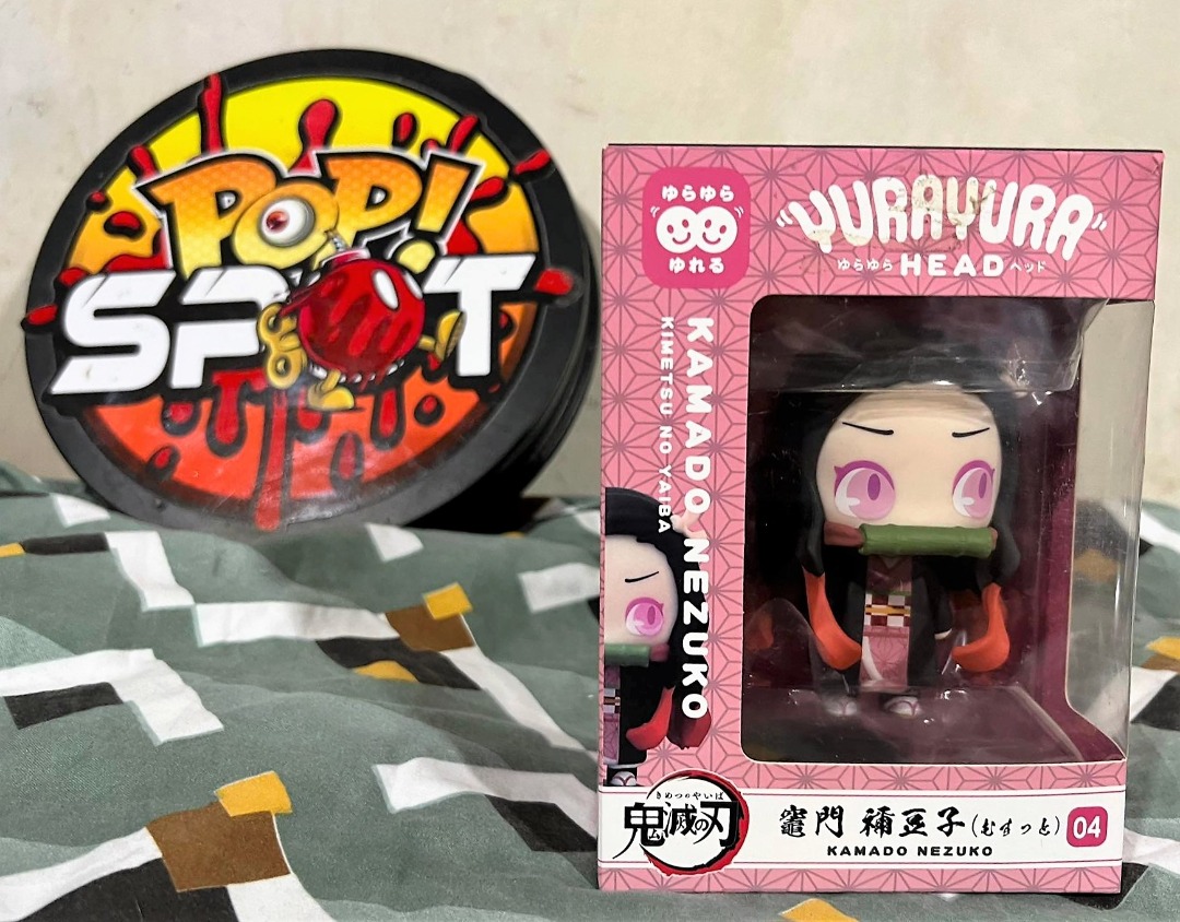 Figurines Demon Slayer Tanjiro & Nezuko Kamado Set De 2 - Collection FuRyu Yurayura Solar