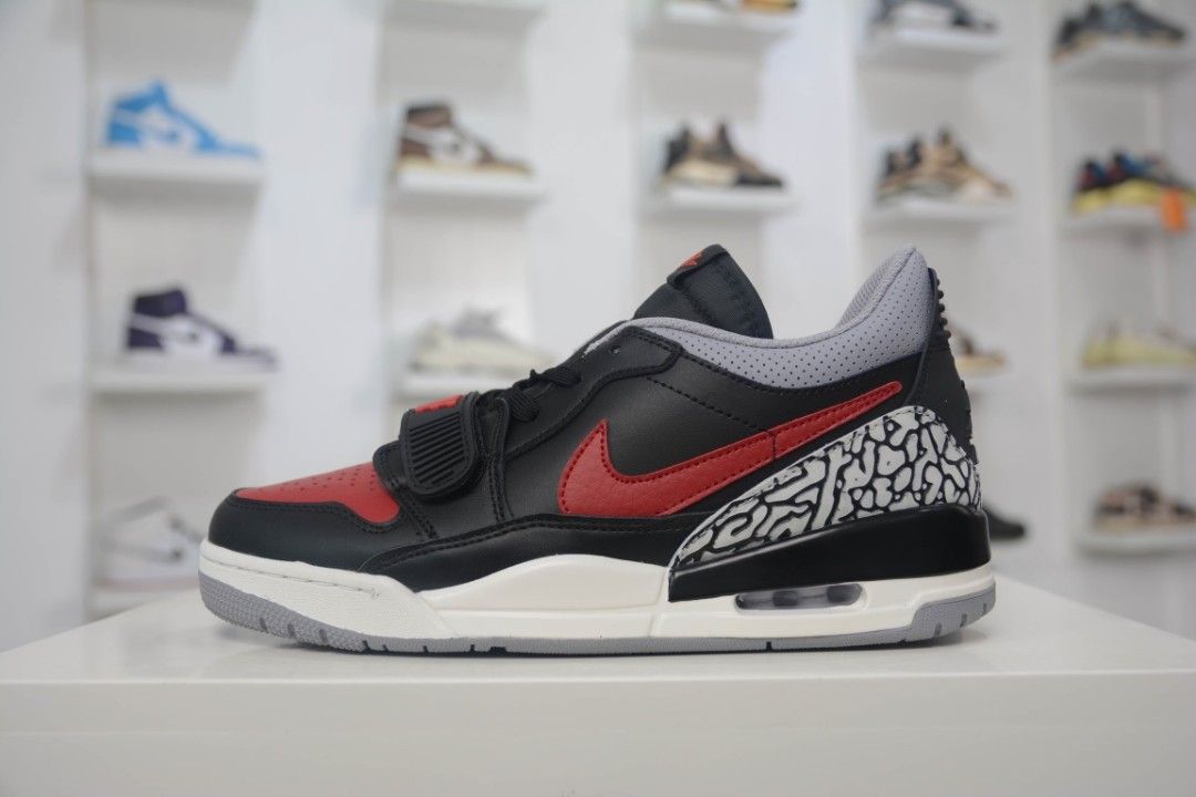 Nike Air Jordan Legacy 312 Low Bred Cement 2019 CD7069 006