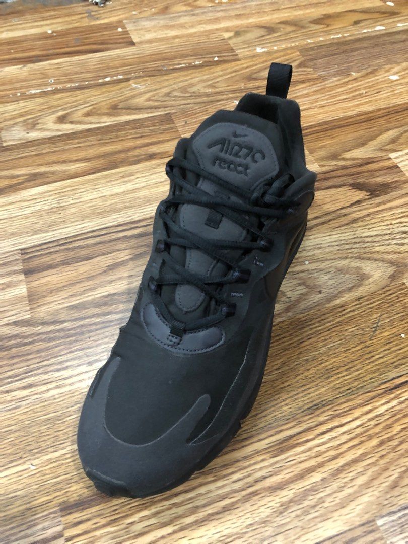 Air max 270 react black oil grey deals oil grey black