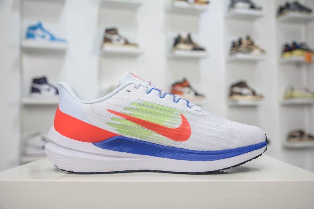 Nike Air Winflo 9 “Bright Crimson Racer Blue” (2022) DX3355  display picture 1