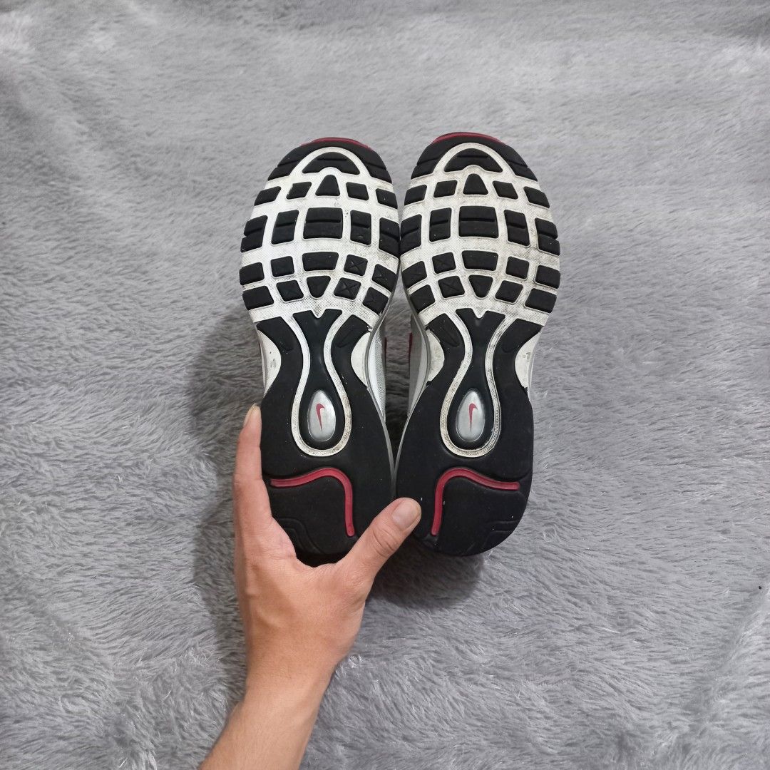 Nike AM 97 Silver Bullet, Fesyen Pria, Sepatu , Sneakers di Carousell
