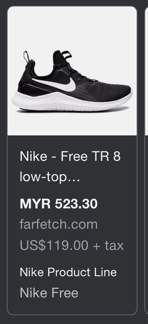 Nike free tr8 sports direct new arrivals