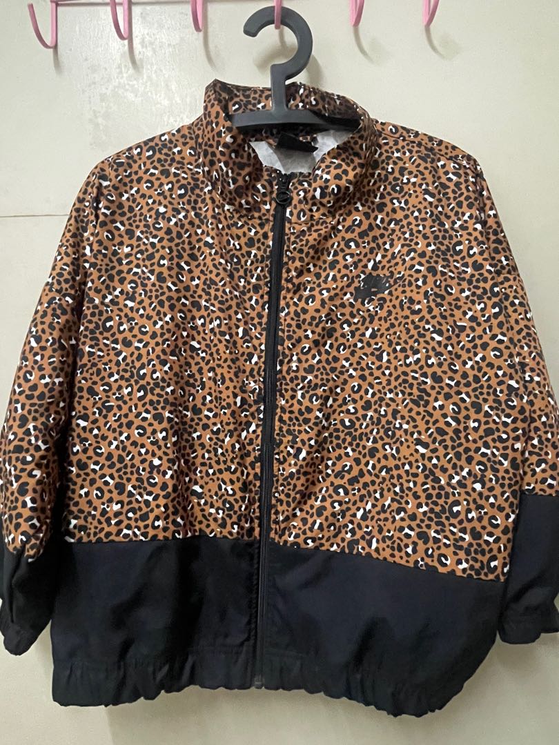 Nike animal hot sale print windbreaker