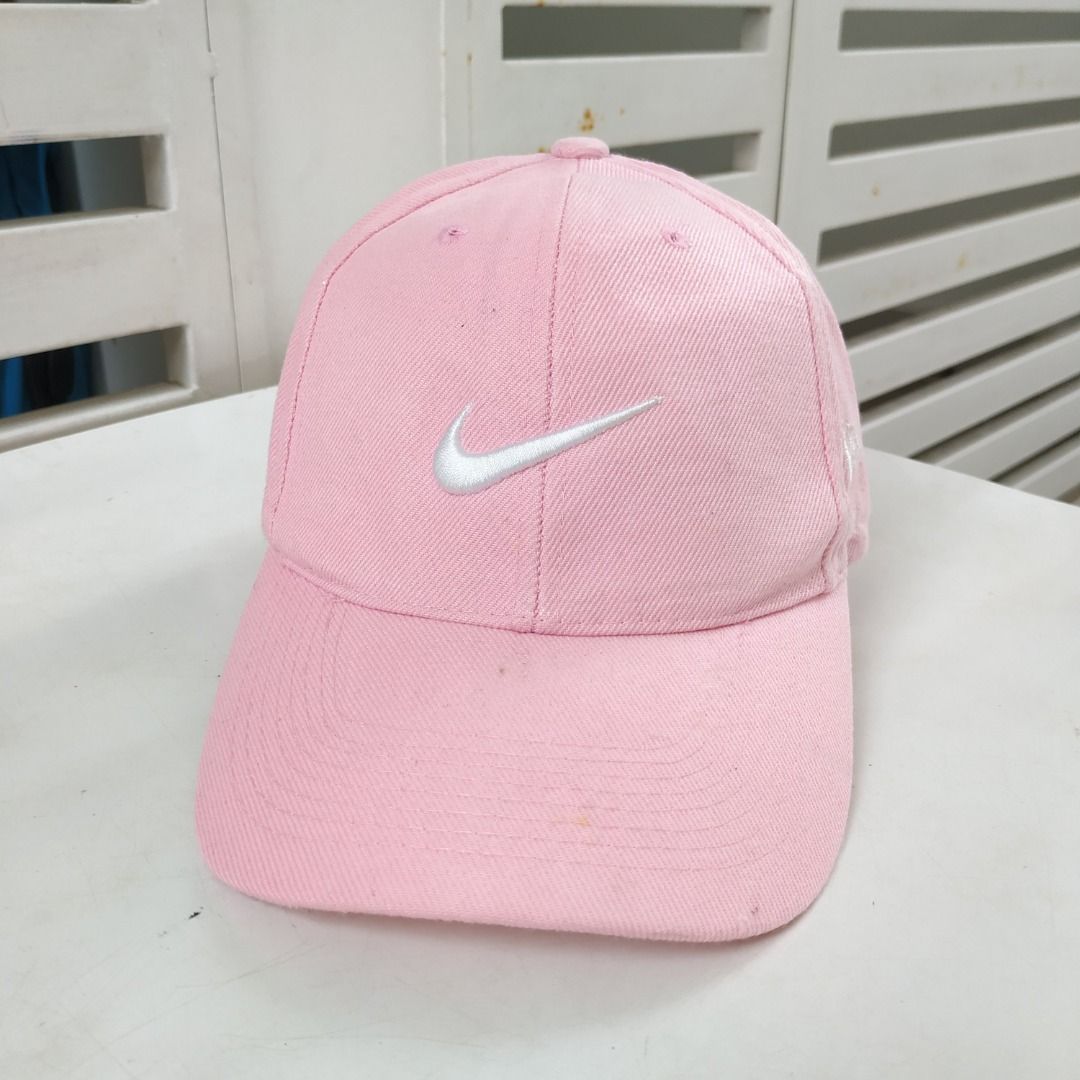 NIKE SWOOSH PINK COLOR HAT ADULT SIZE SPORT USA RUN OUTDOOR