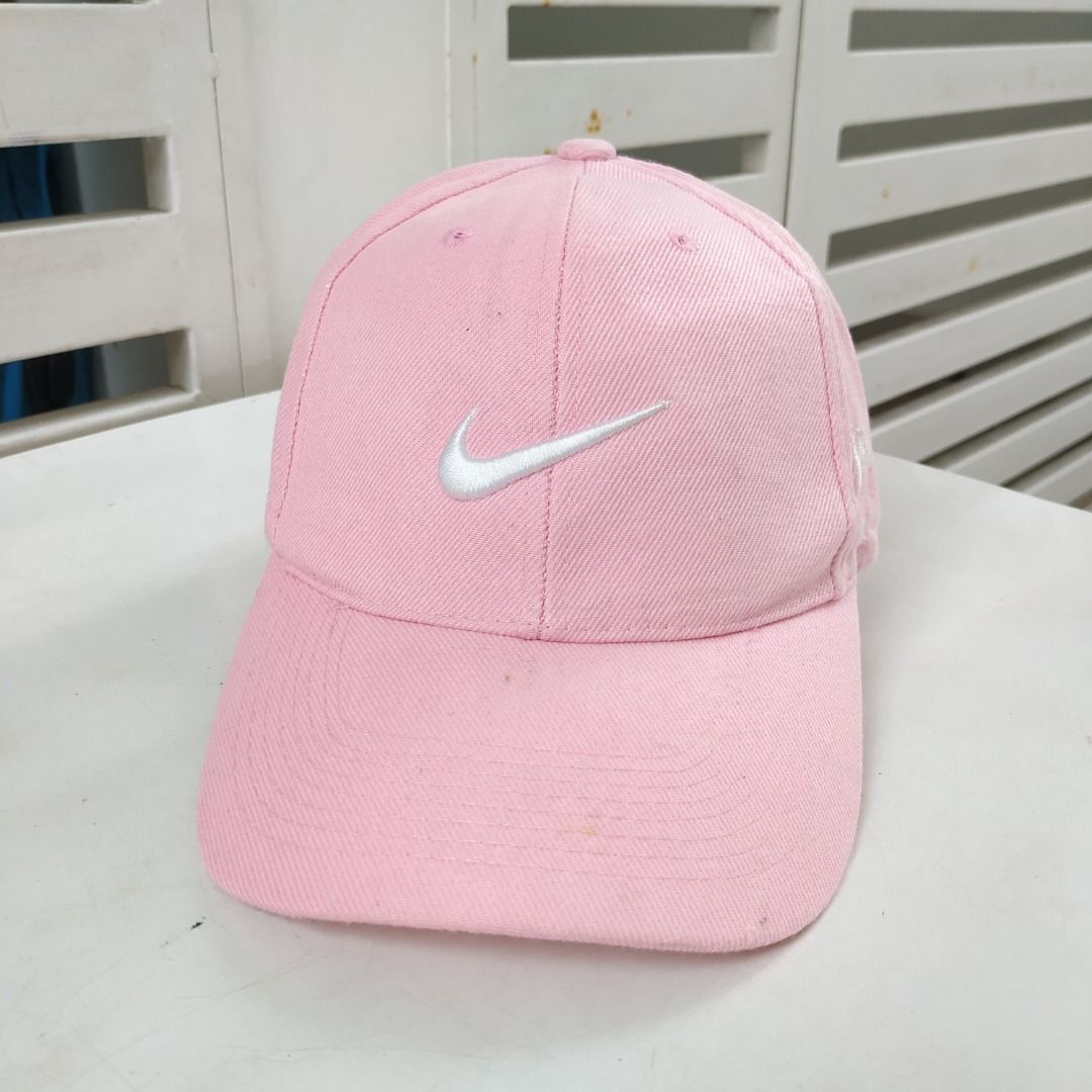 Pink baseball cap nike online