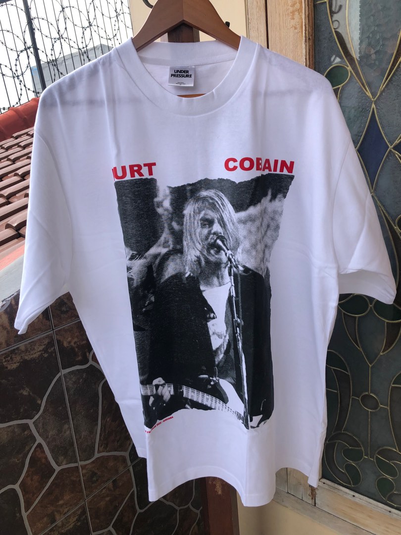 Nirvana World Tour Modern Bootleg, Fesyen Pria, Pakaian , Atasan di