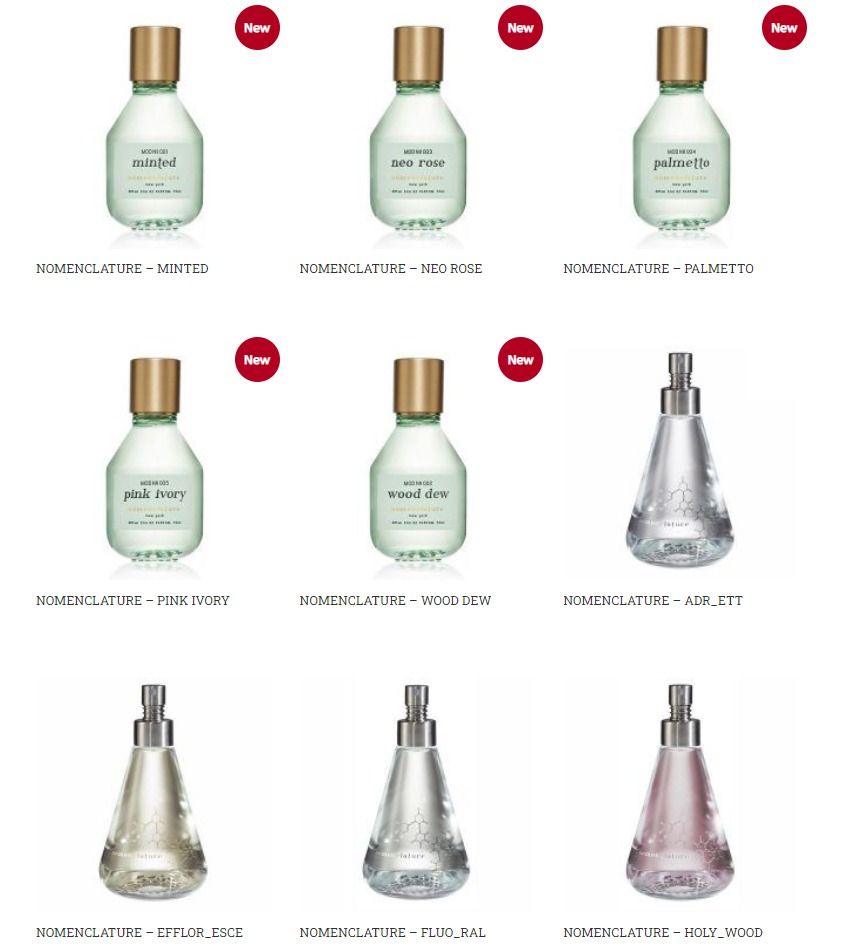 nomenclature minted オードパルファム 75ml nomenclature minted