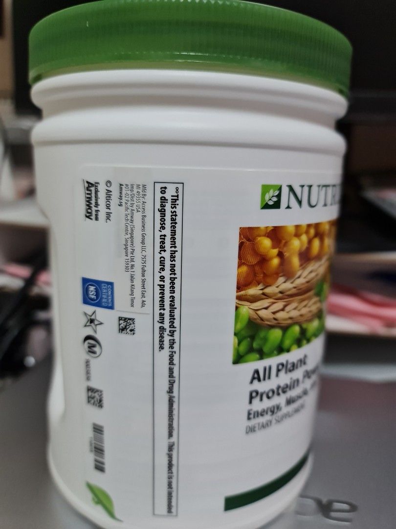Nutrilite All Plant Protein Powder, Health & Nutrition, Health