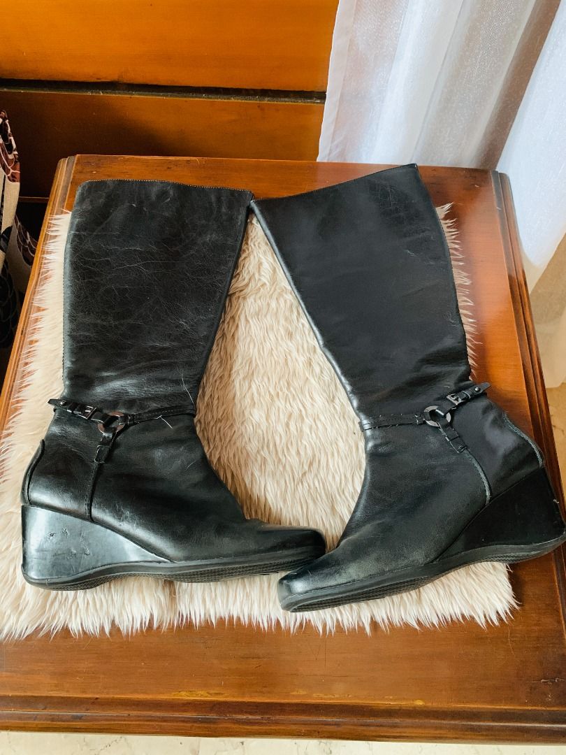Rockport wedge boots on sale