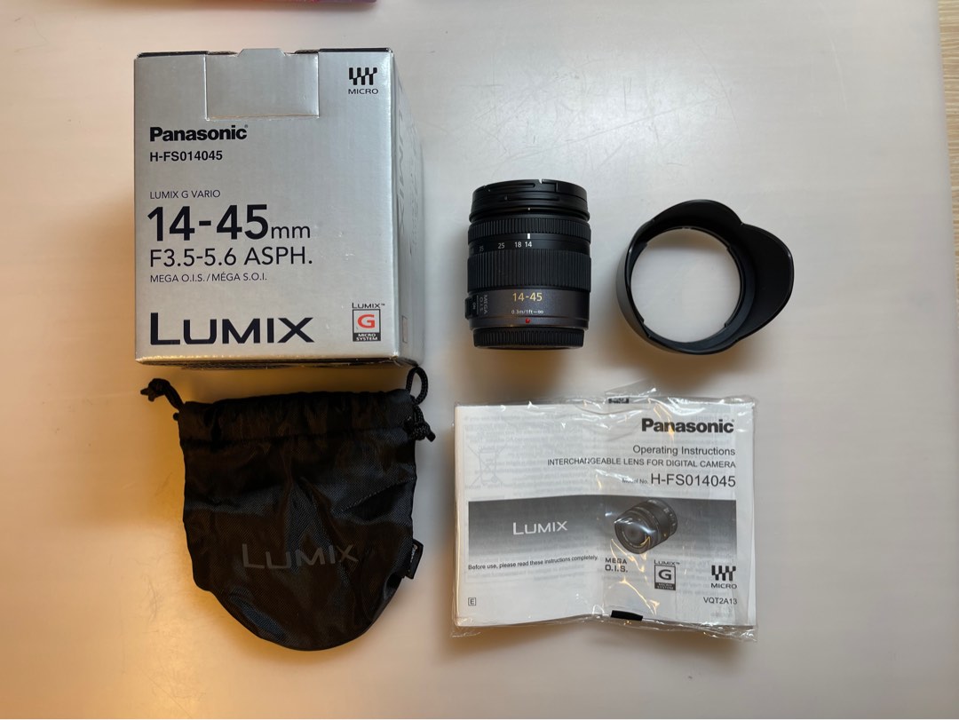 Panasonic LUMIX G VARIO 14-45mm f3.5-5.6, 攝影器材, 鏡頭及裝備