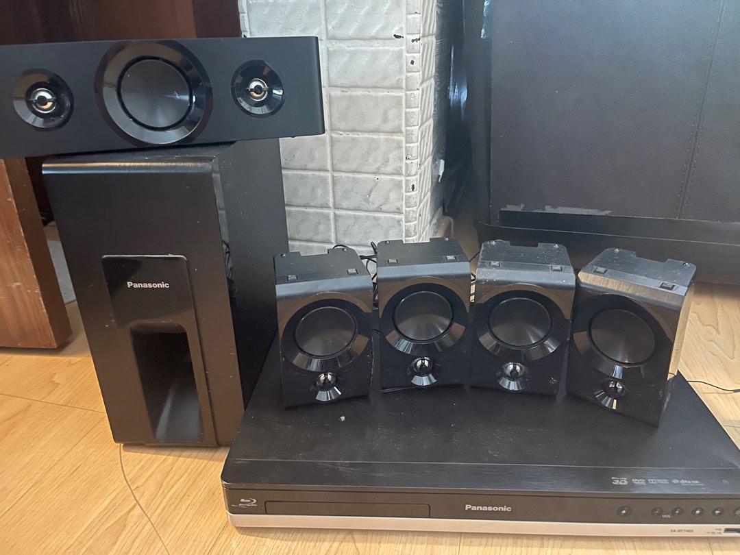 Panasonic speakers set, Audio, Soundbars, Speakers & Amplifiers on