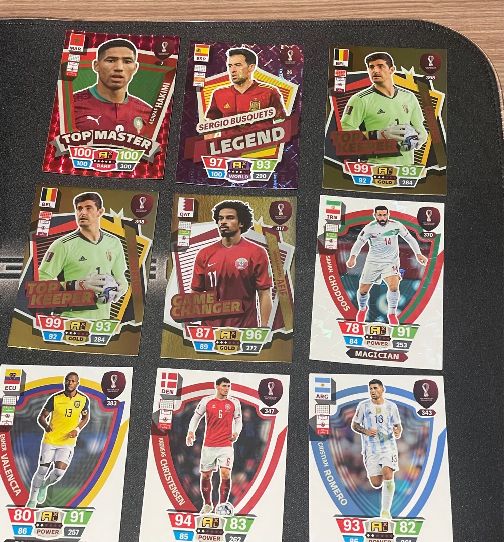 Panini Adrenalyn XL World Cup Qatar 2022 cards, Hobbies & Toys, Toys