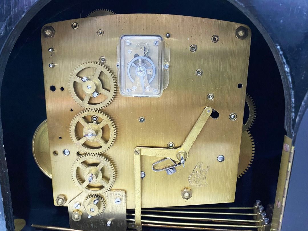 Perivale Platform Escapement Westminster Chime Mantel Clock, Furniture