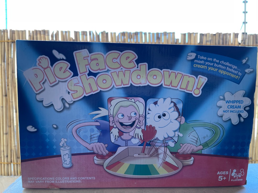 Pie Face Showdown, Hobbies & Toys, Toys & Games on Carousell