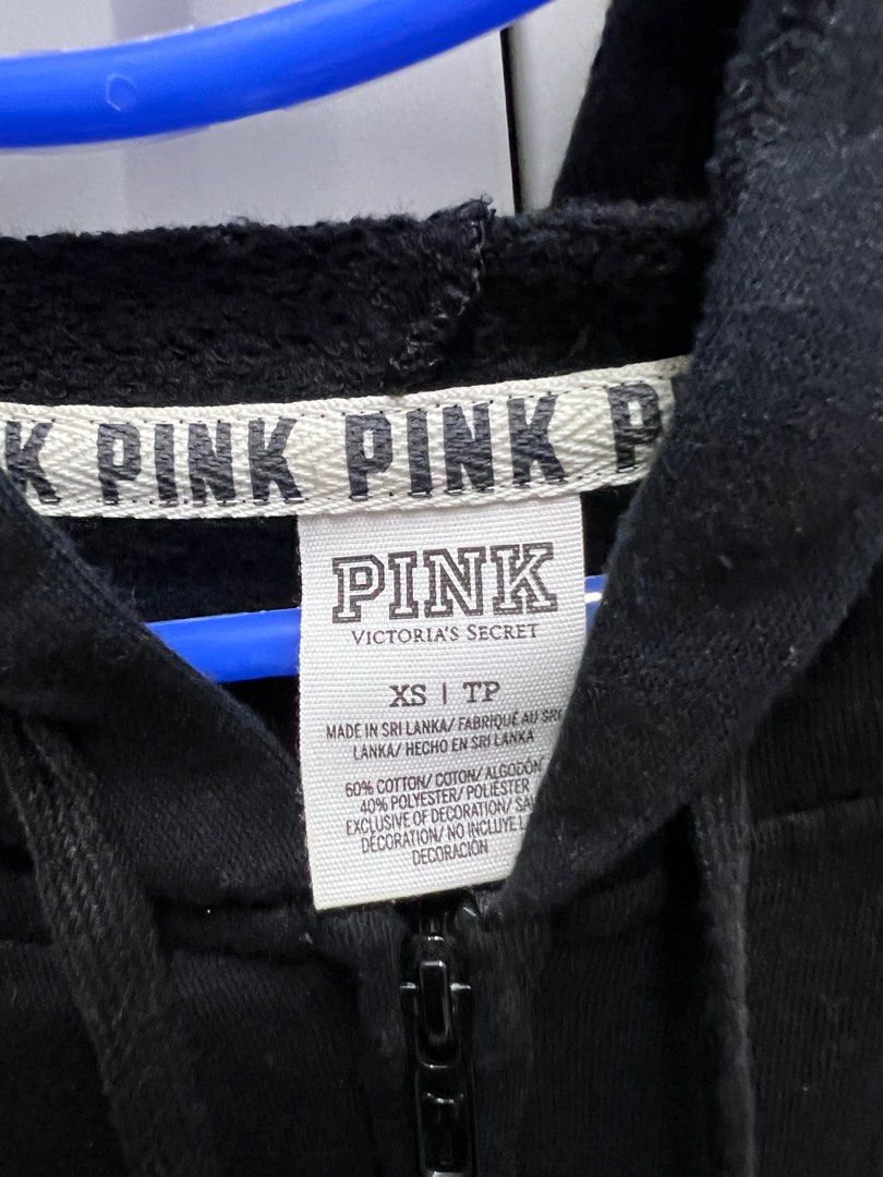 PINK Victoria Secret Black Jacket Women s Fashion Coats Jackets