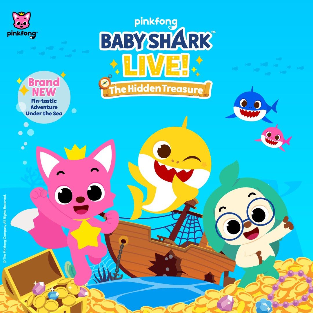Genting Pinkfong Baby Shark Live! The Hidden Treasure, Tickets & Vouchers, Event Tickets on