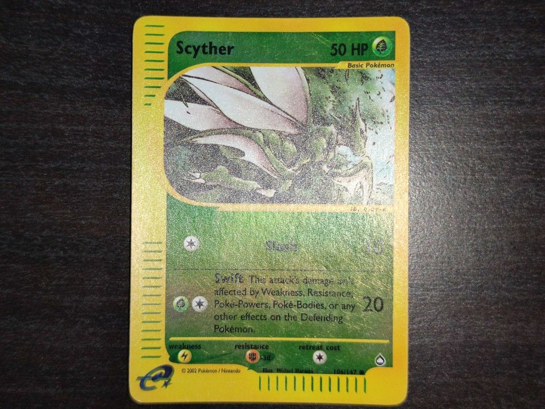 where to sell old pokemon cards 2003 RUBY & SAPPHIRE SCYTHER EX main image 1