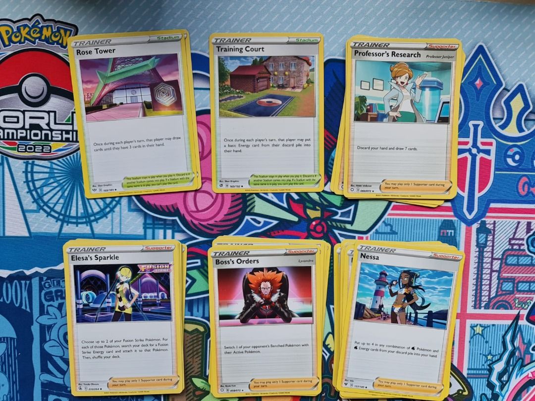 Pokemon Trainer Cards, Hobbies & Toys, Toys & Games on Carousell