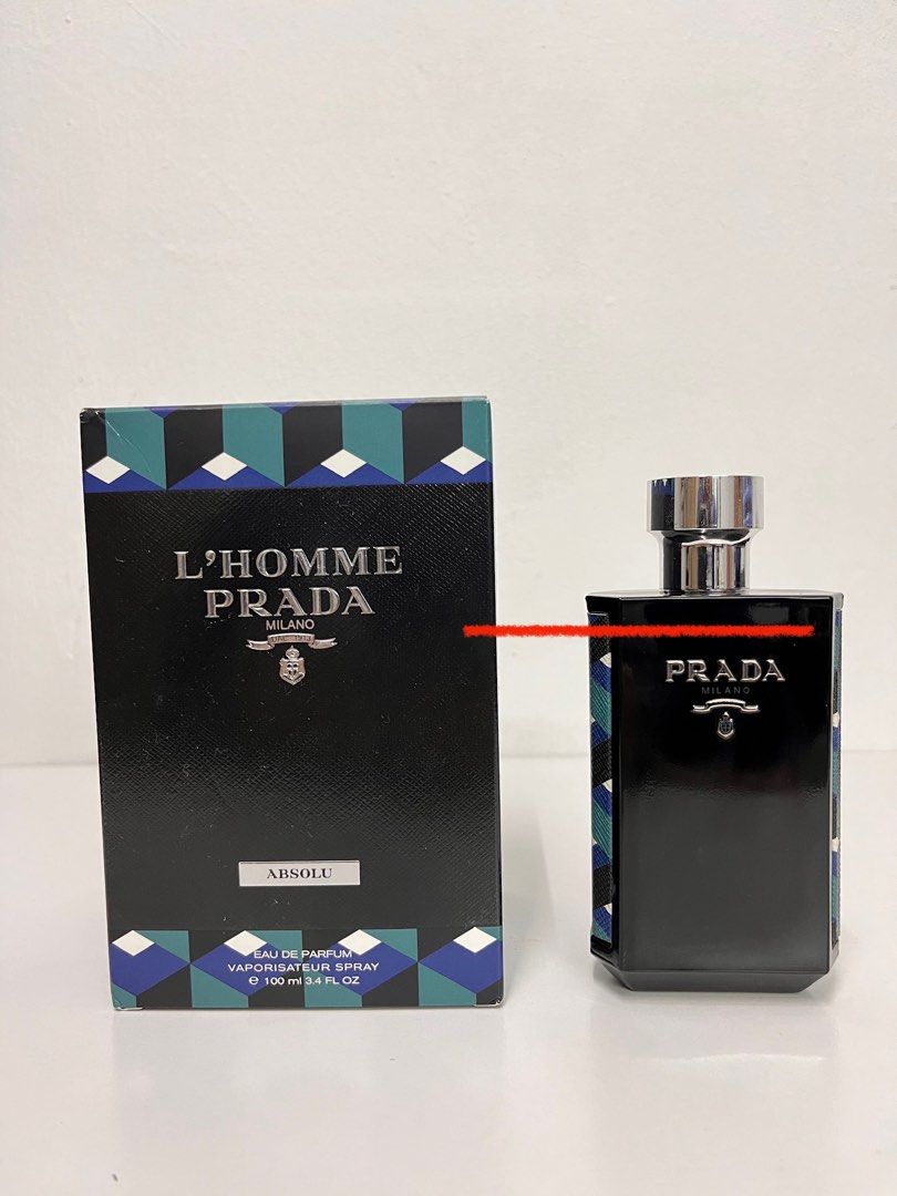 Prada L'homme Absolu EDP, Beauty & Personal Care, Fragrance & Deodorants on  Carousell