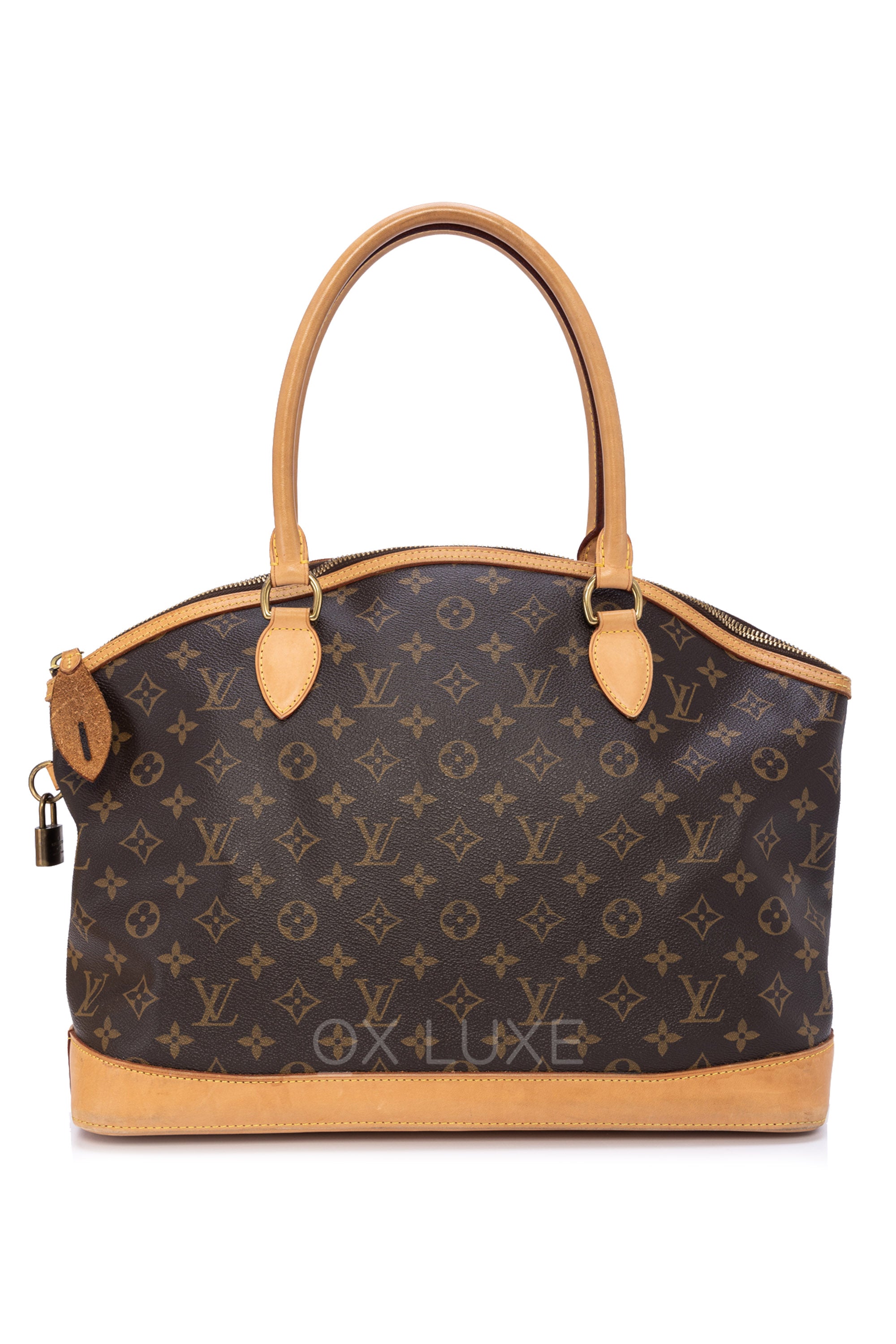 Preowned Louis Vuitton LockIt Horizontal Top Handle Monogram Coated
