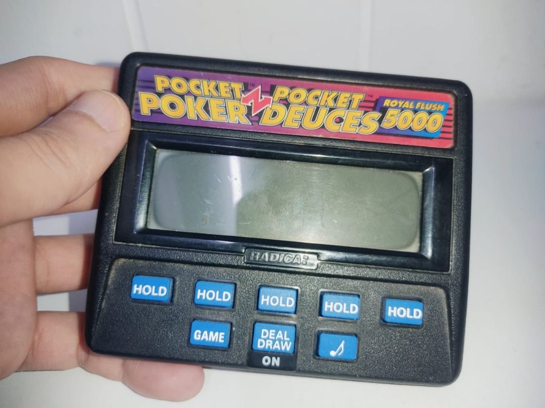 Radica handheld cheap poker games