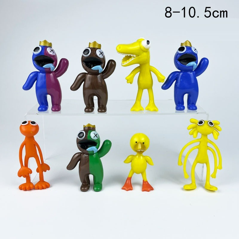 Rainbow Friends Lego Roblox Toppers / Figurines (6 Pcs a Set