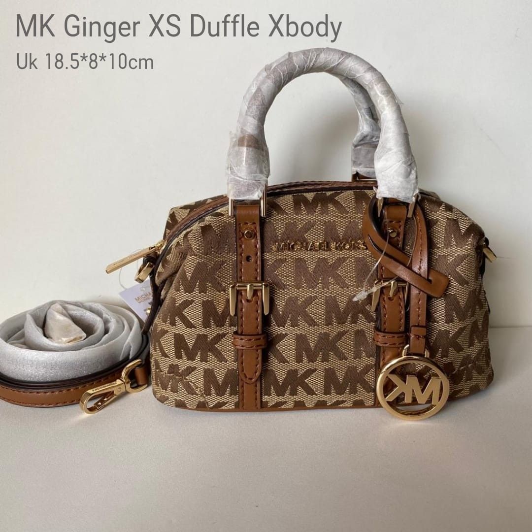 Ready Stock Michael Kors Ginger XS Duffle Xbody Fesyen Wanita