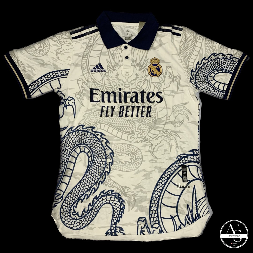 REAL MADRID DRAGON EDITION KIT ( PLAYER ISSUE ), Men's Fashion ...