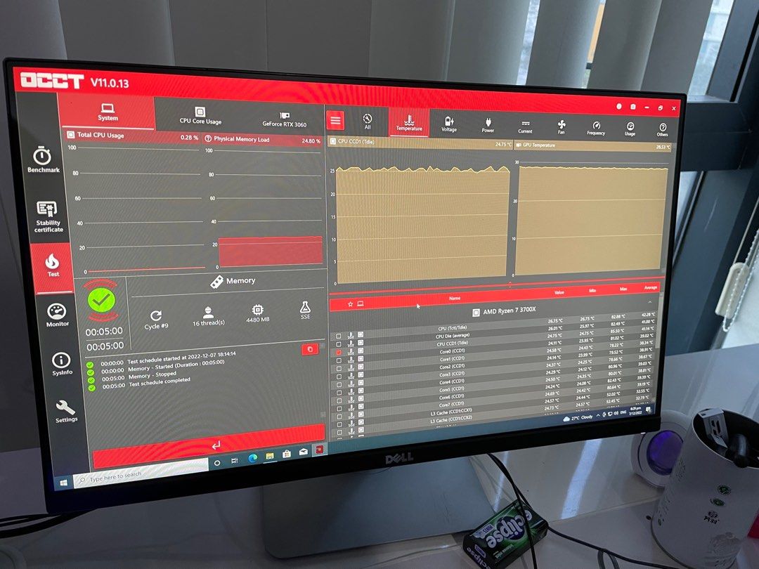 Refurbished Gaming Desktop Ryzen 7 3700X with MSI RTX 3060 Gaming X