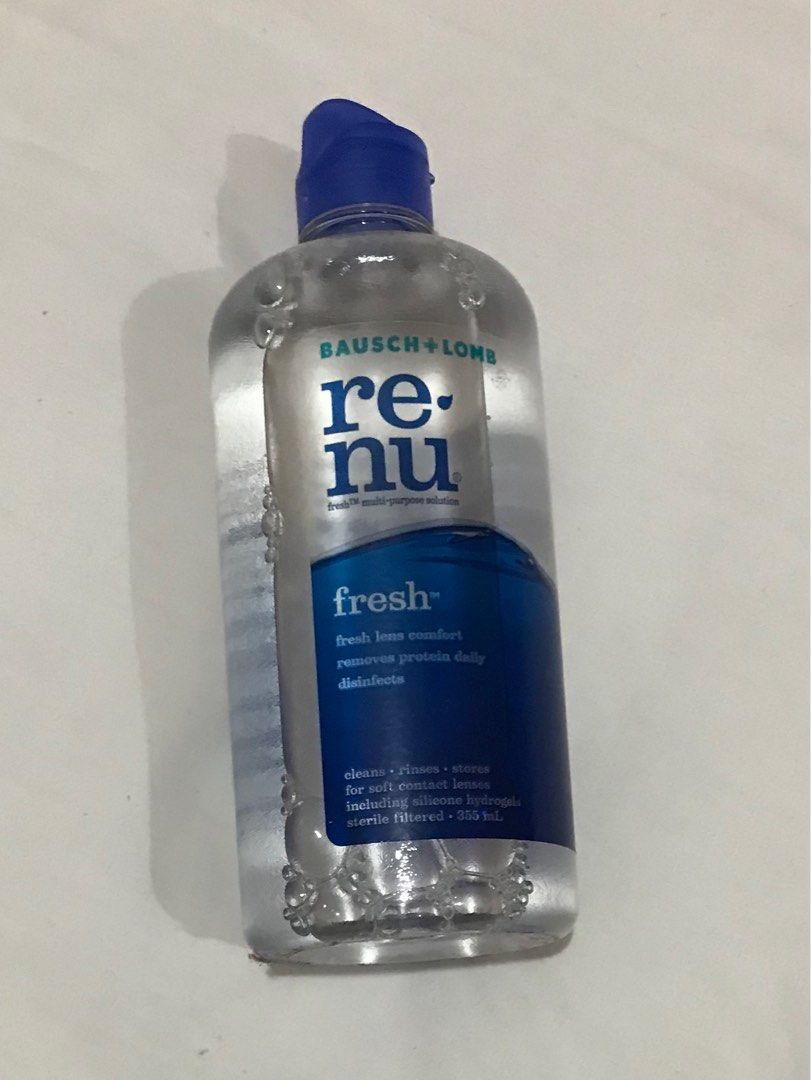 Renu Contact Lens Solution, Beauty & Personal Care, Vision Care on