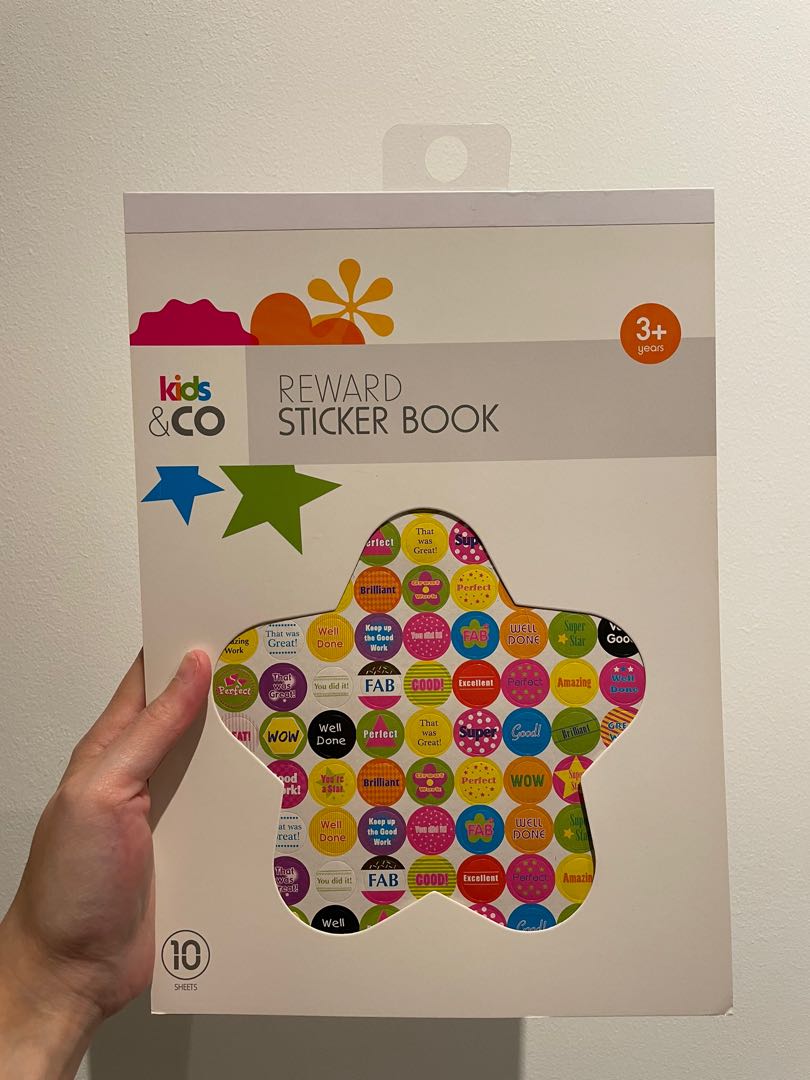 Reward Sticker Book, Hobbies & Toys, Books & Magazines, Children's ...