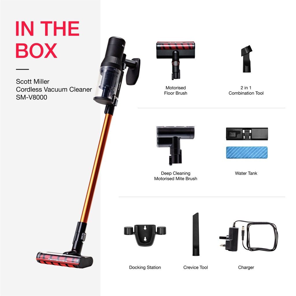 Scott Miller Cordless Vacuum Cleaner, TV & Home Appliances, Vacuum
