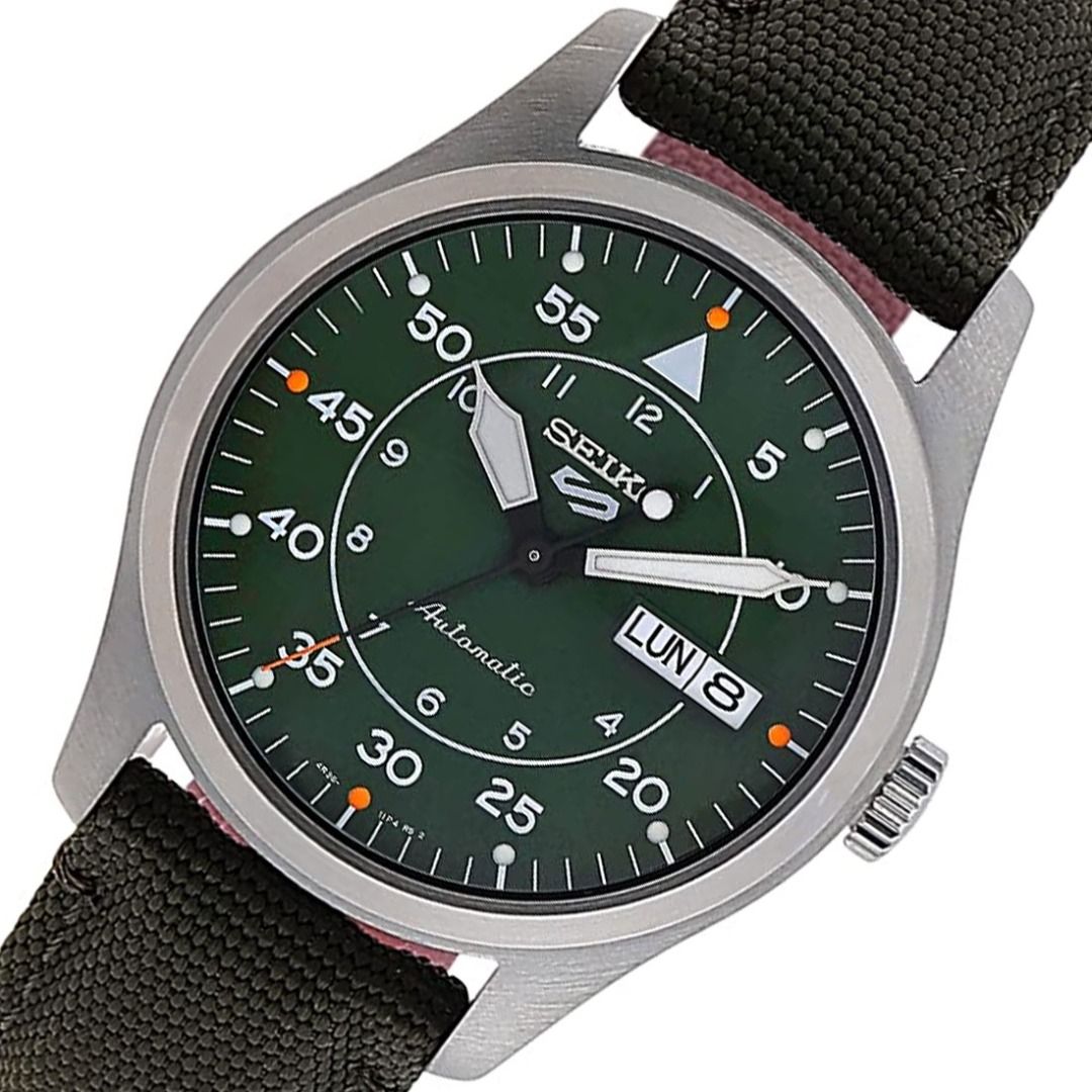 Seiko Sports Flieger SRPH29K1 SRPH29 SRPH29K Military Green