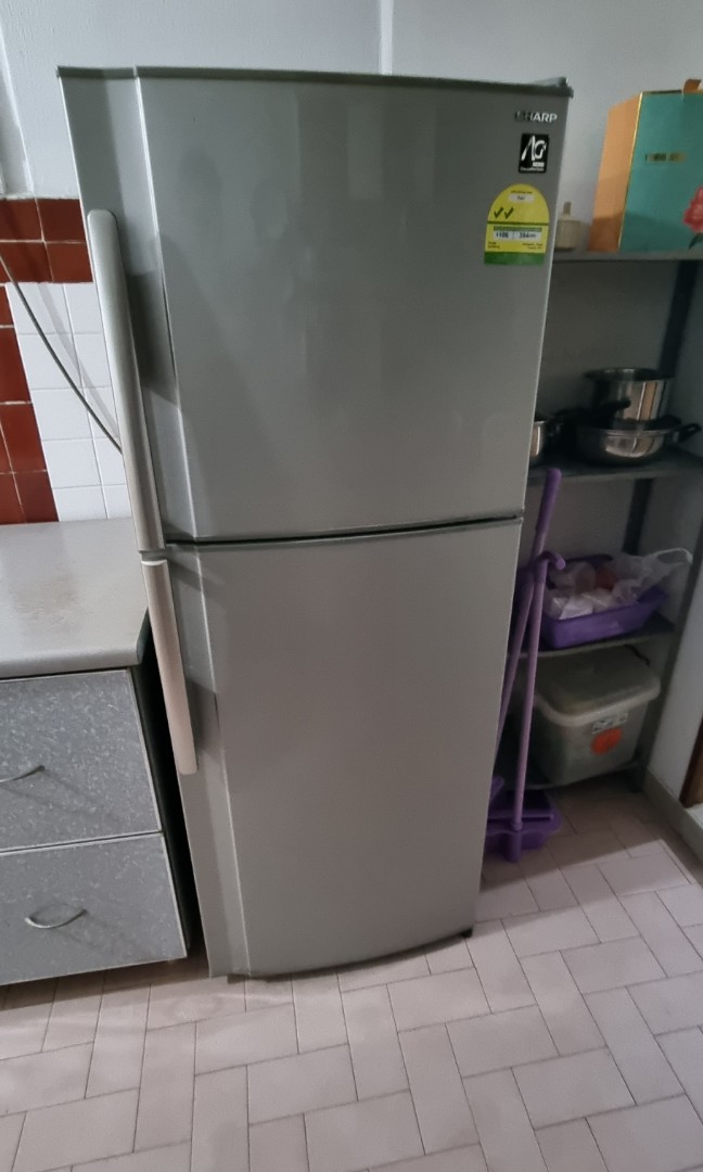 Sharp Fridge 282L, TV & Home Appliances, Kitchen Appliances