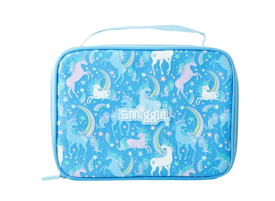 Smiggle Lunch box Cornflower Blue, Hobbies & Toys, Stationary & Craft, Stationery & School