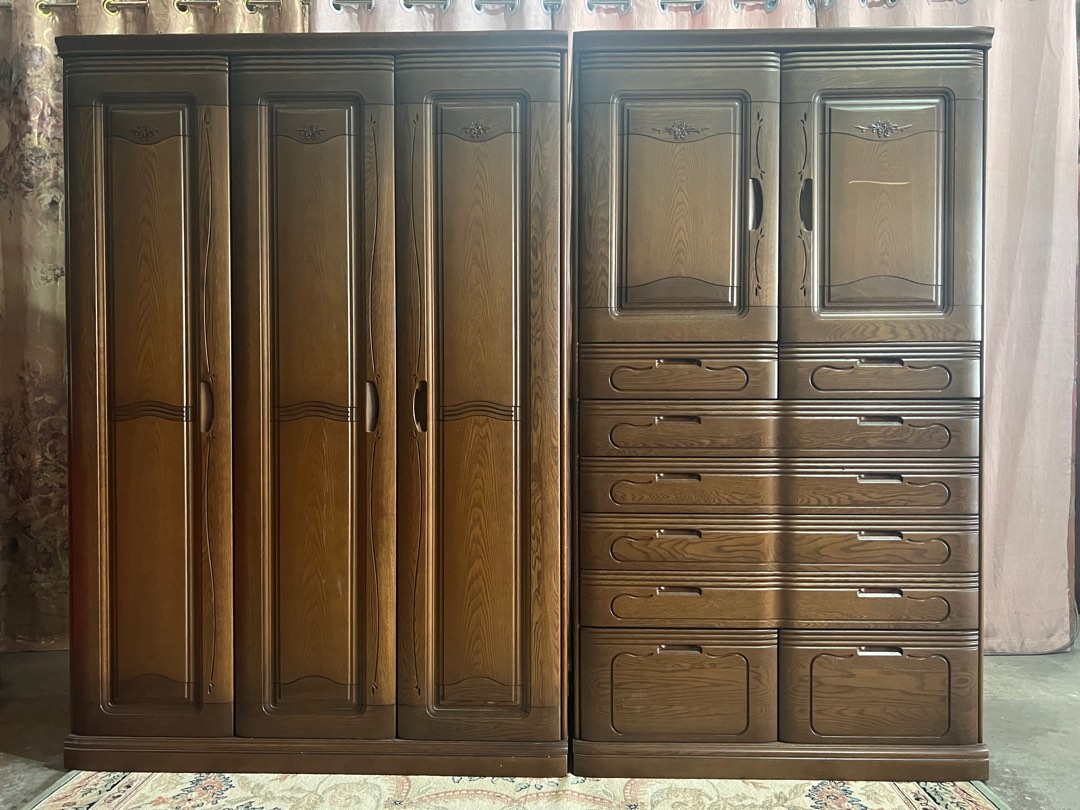 Solid wood wardrobe Furniture & Home Living, Furniture