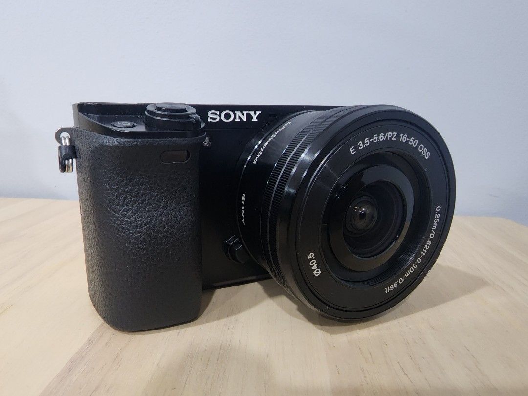 Sony A6000 with accessories, Photography, Cameras on Carousell