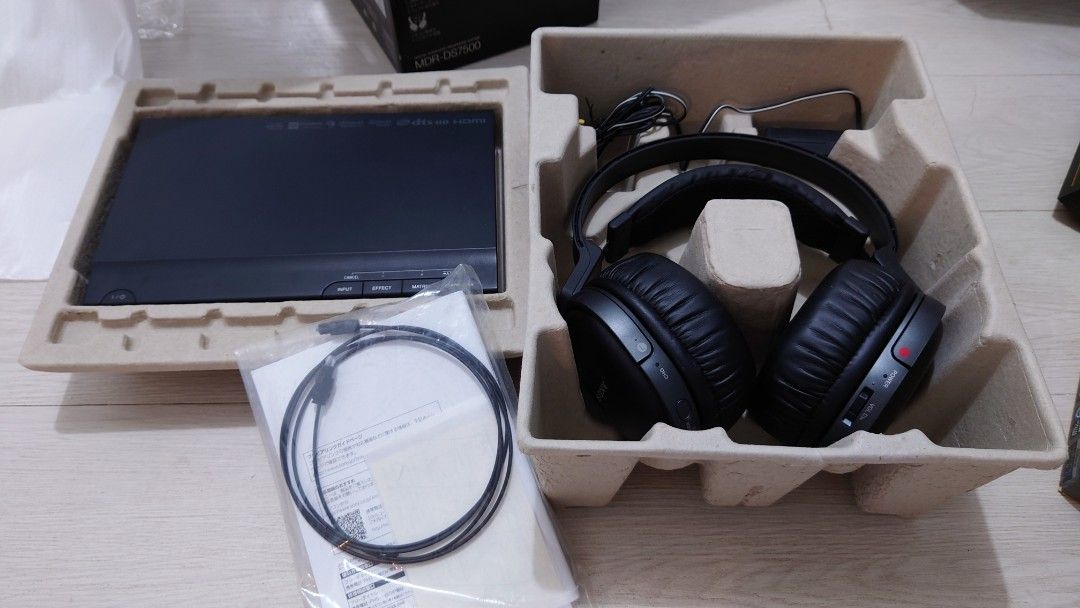 SONY MDR-DS7500 無線7.1 耳機真正杜比信號Dolby true HD, Dolby PRO