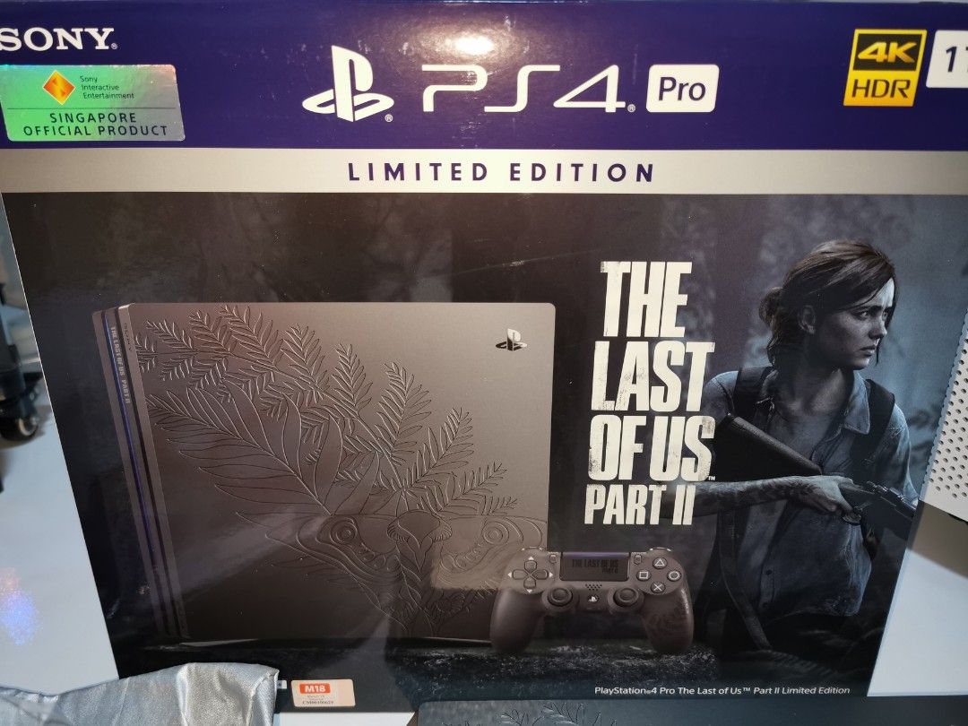 Sony PS4 Limited Edition - The Last Of Us Part II, Video Gaming, Video ...