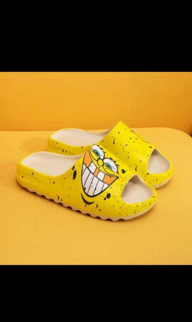 SpongeBob Slippers, Women's Fashion, Footwear, Flats on Carousell