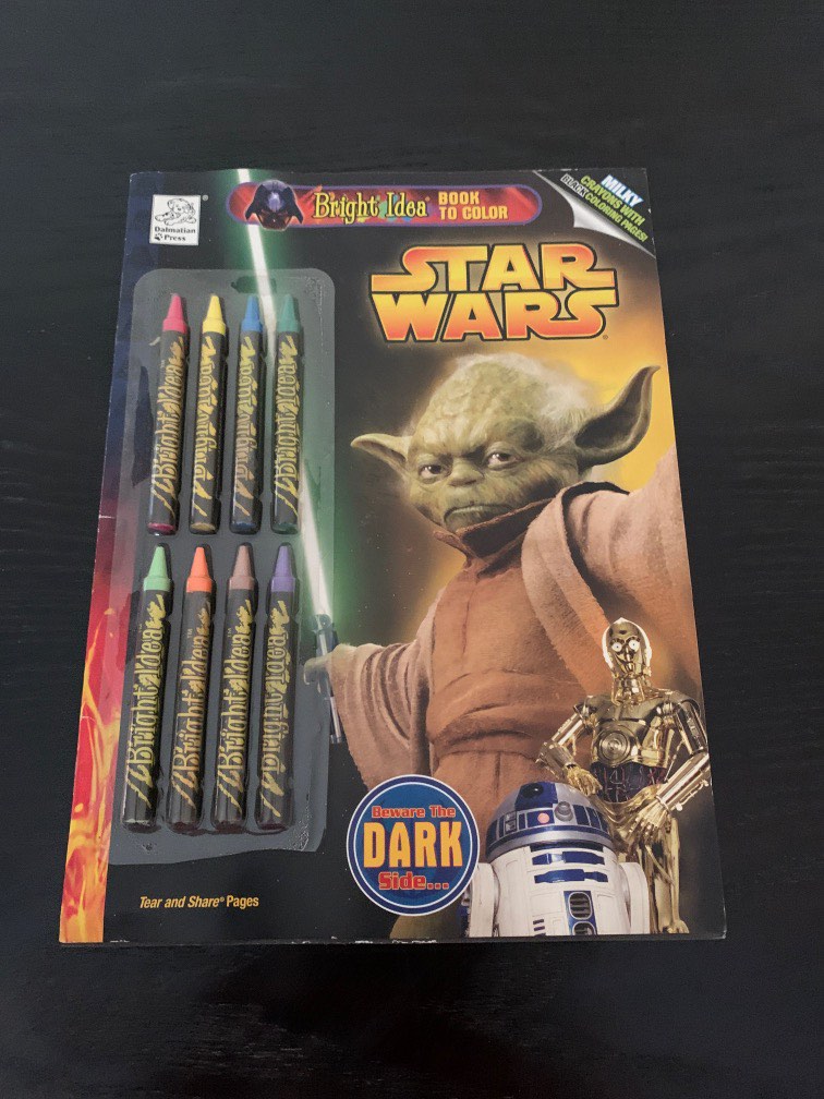 Star Wars colouring book, Hobbies & Toys, Toys & Games on Carousell