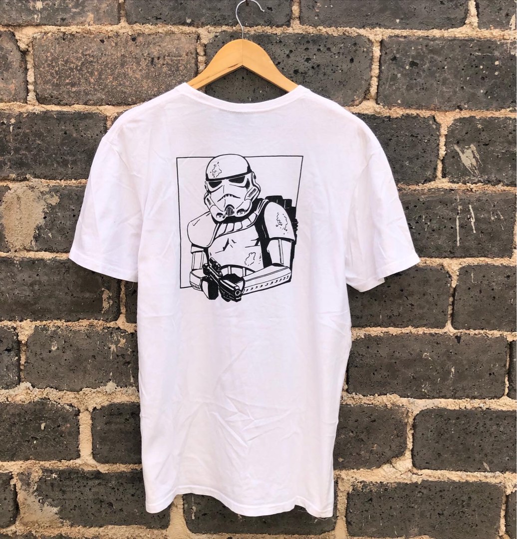 Star Wars Size Medium . Pxl 72x56, Fesyen Pria, Pakaian , Atasan di