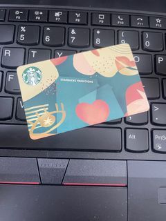 Starbucks Sticker Card