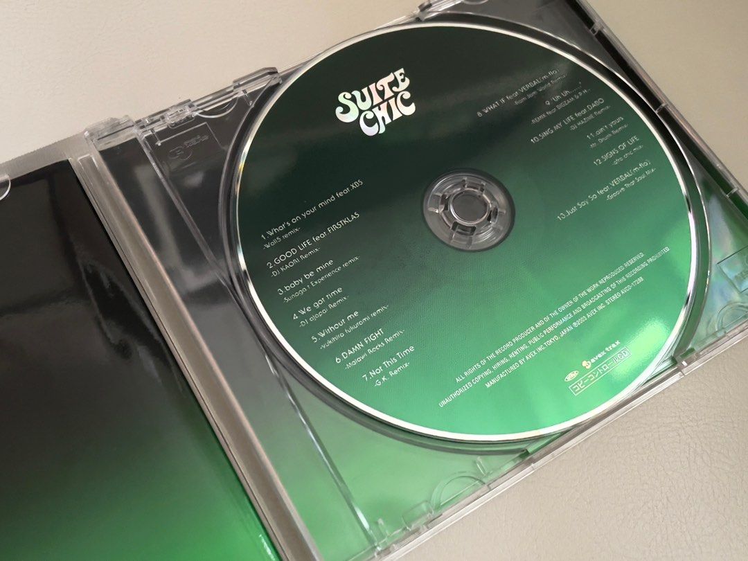 SUITE CHIC 時尚一派「WHEN POP HITS THE LAB 」日本版（安室