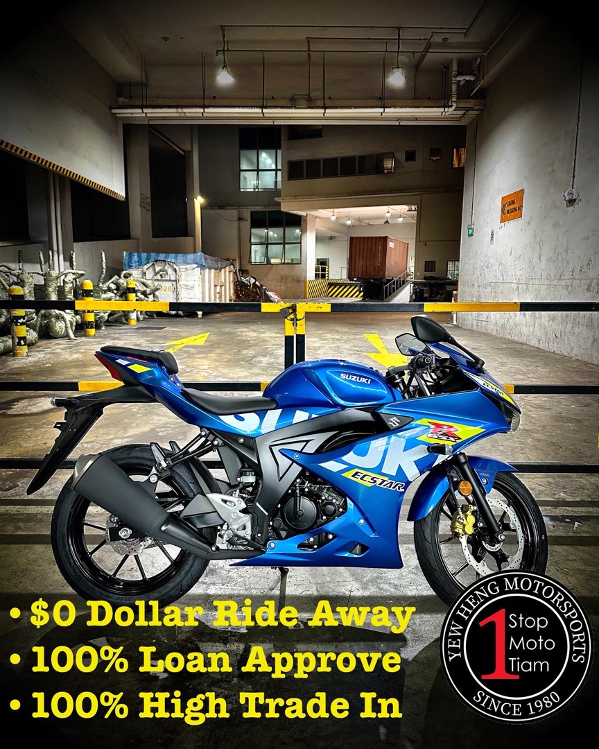 Suzuki GSXR 150, Motorcycles, Motorcycles for Sale, Class 2B on Carousell