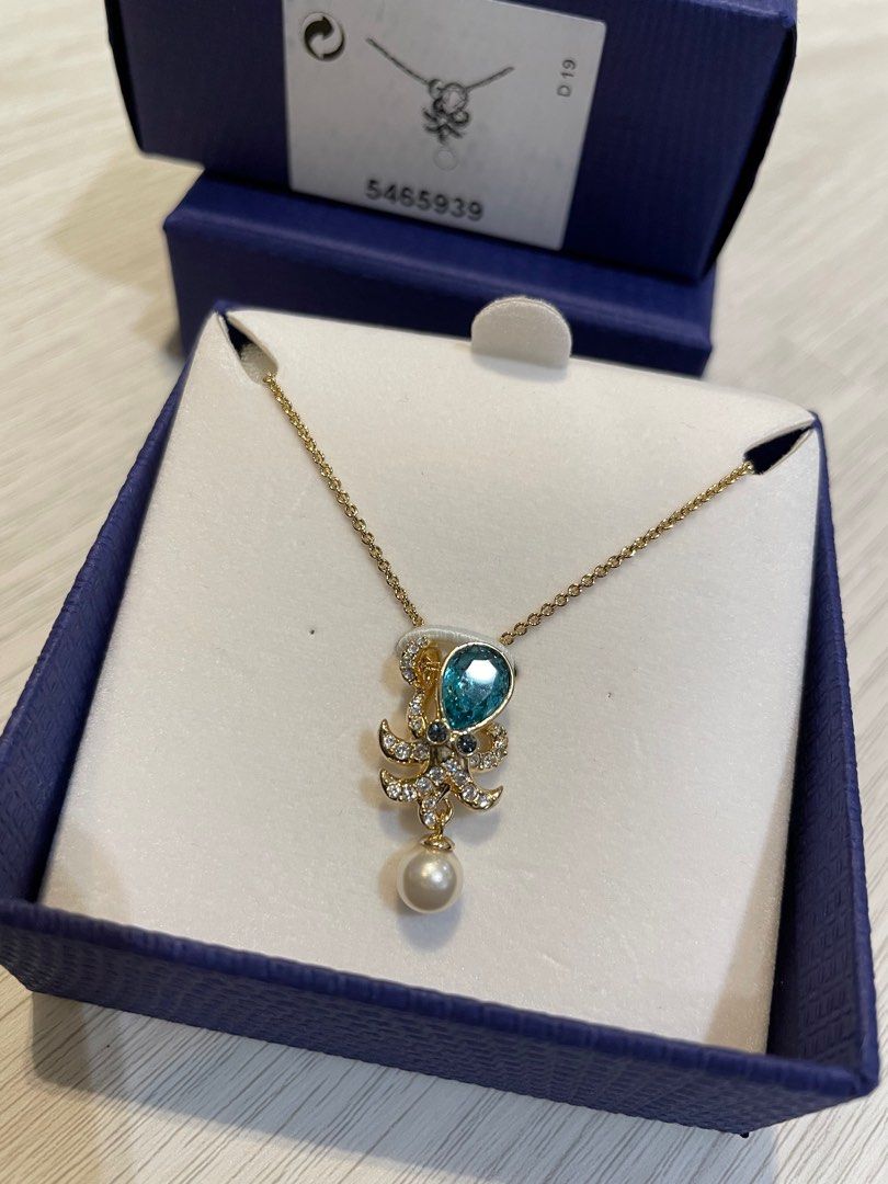 Swarovski octopus cheap necklace