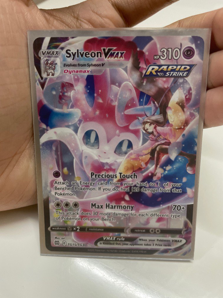 Sylveon VMAX, Hobbies & Toys, Toys & Games on Carousell